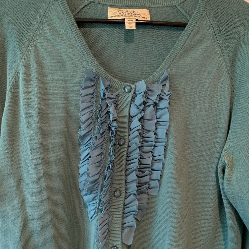 Cabela’s Ruffle Sweater - Picture 4 of 6
